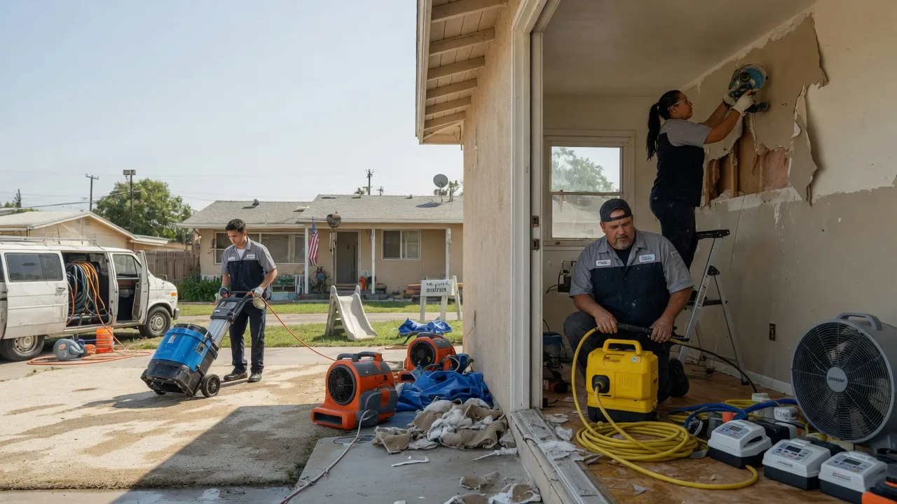 Water Damage Restoration in Travis Afb, CA near me